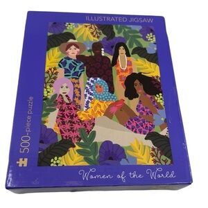 Beautiful‎ & Inspiring Illustrated Jigsaw Puzzle: "Women of the World